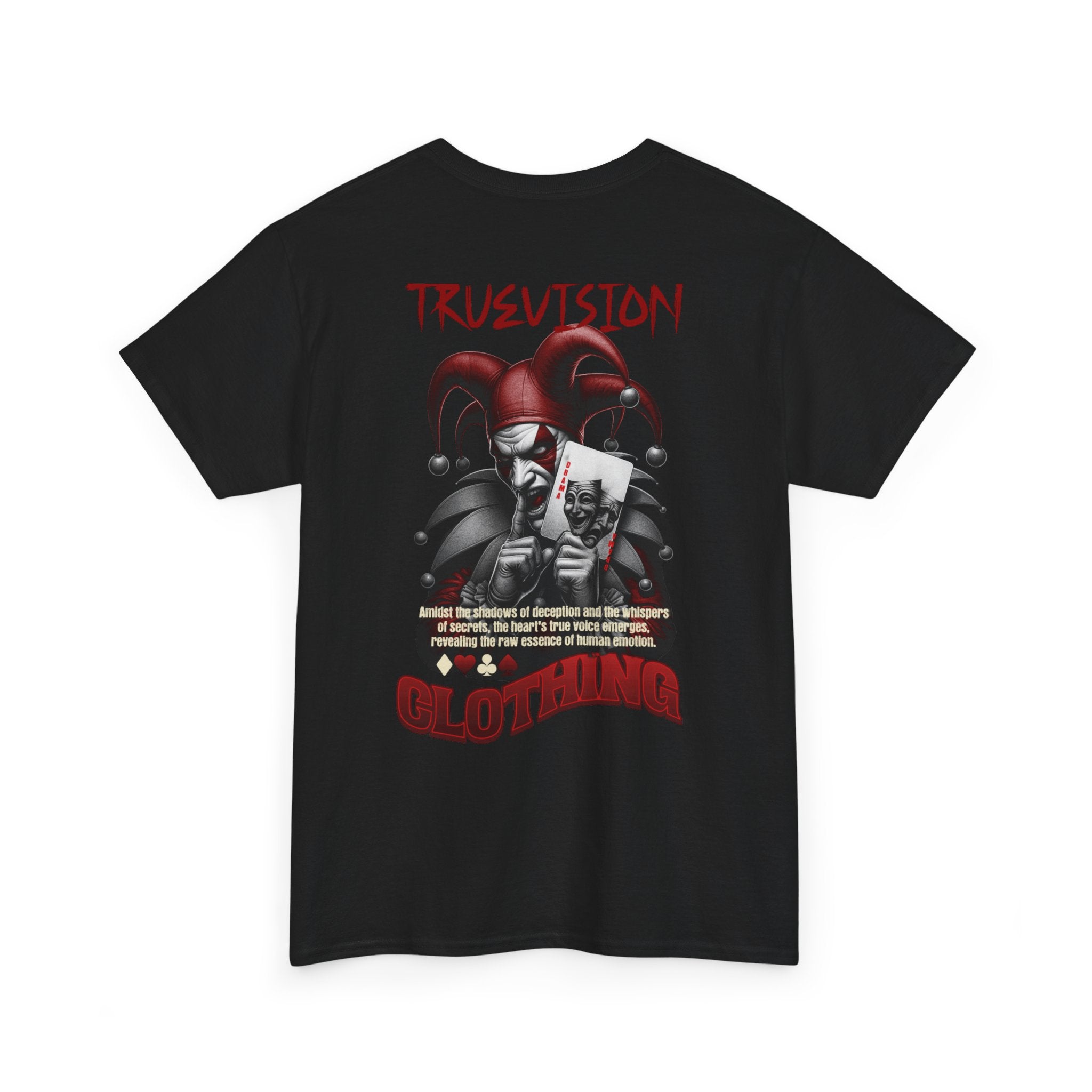 "Shushing Ace Clown" Tee - TrueVision