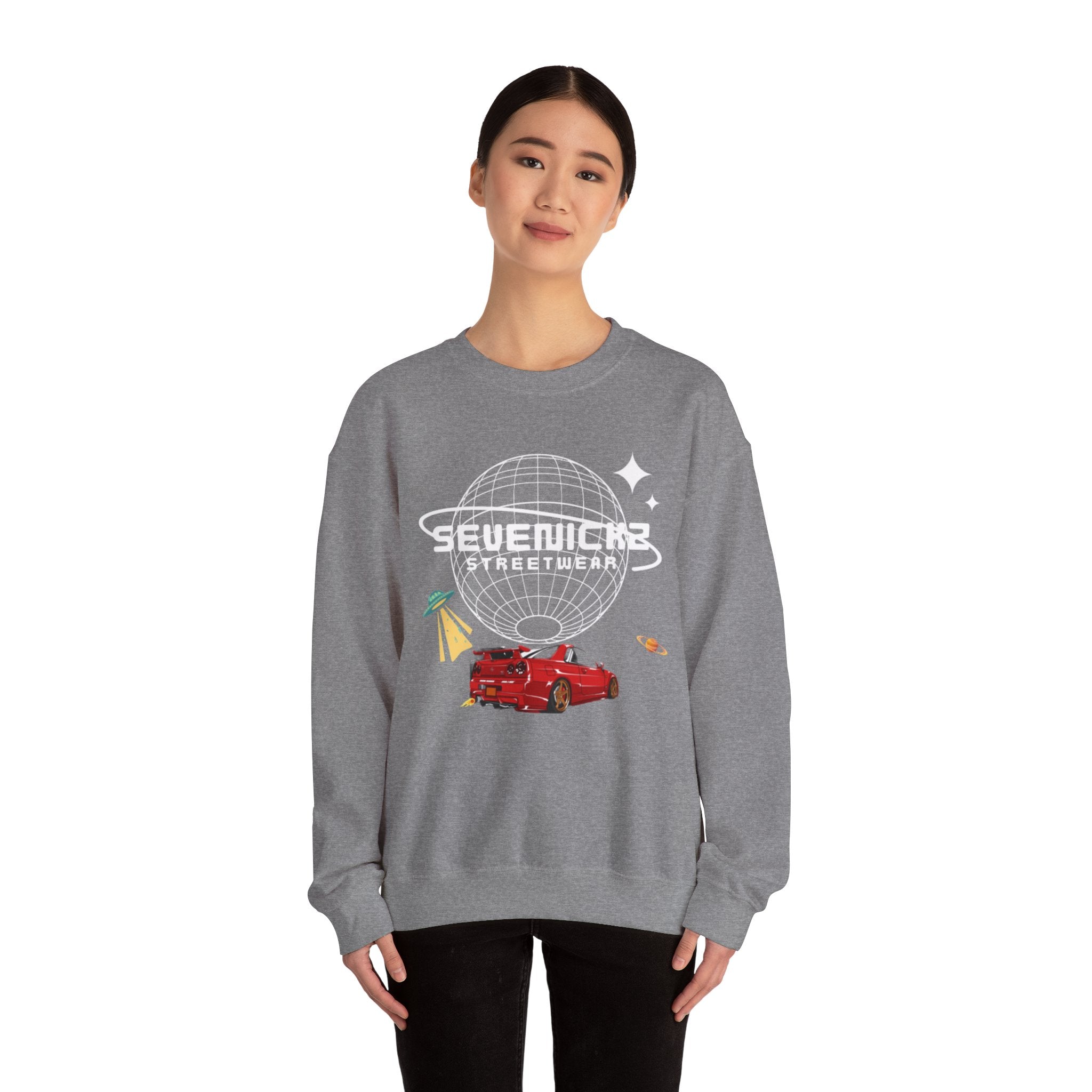 SeveNickZ Lost In the Milky way Crewneck sweatshirt (unisex)