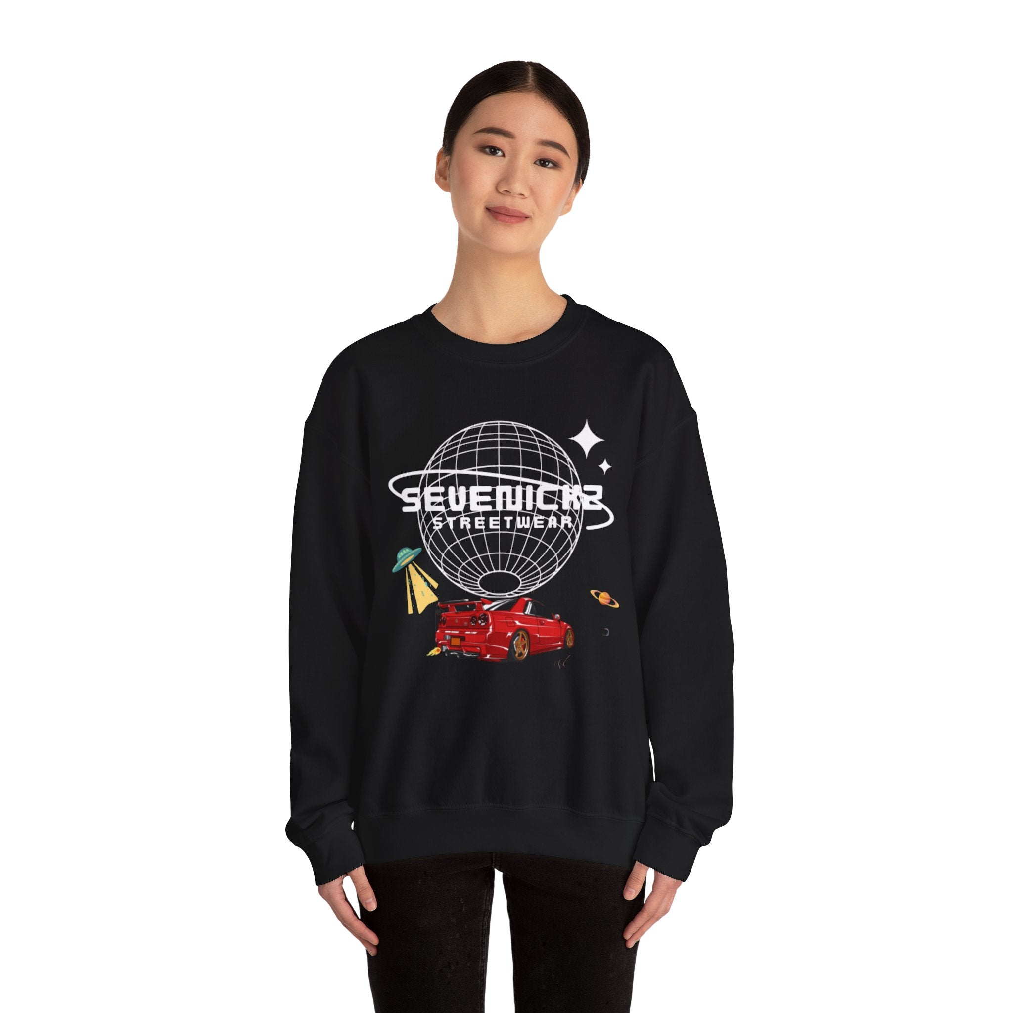 SeveNickZ Lost In the Milky way Crewneck sweatshirt (unisex)