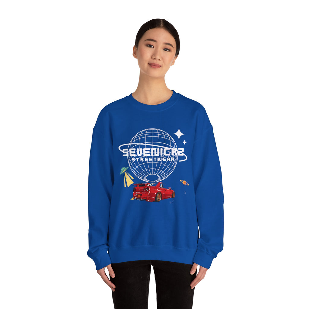 SeveNickZ Lost In the Milky way Crewneck sweatshirt (unisex)