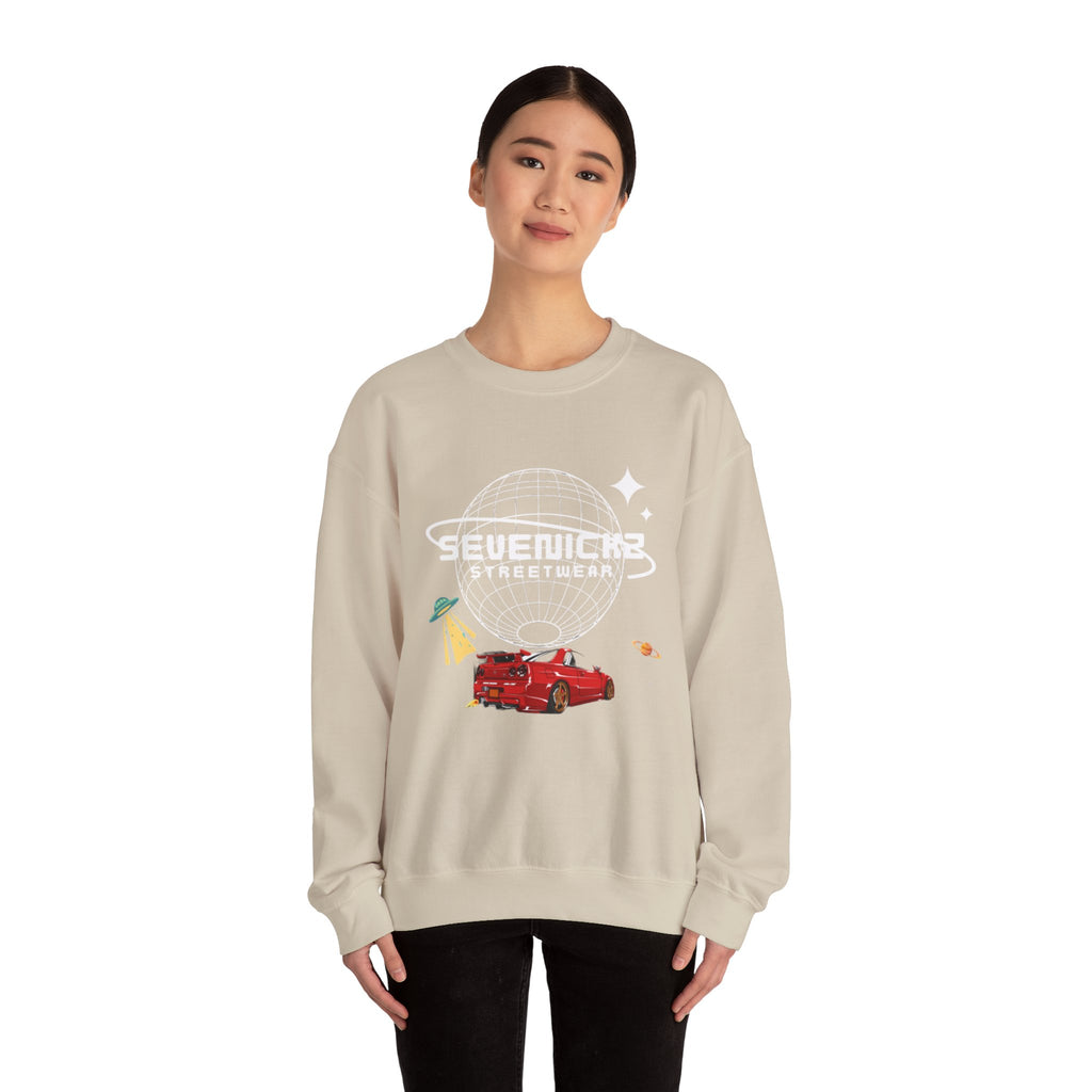 SeveNickZ Lost In the Milky way Crewneck sweatshirt (unisex)