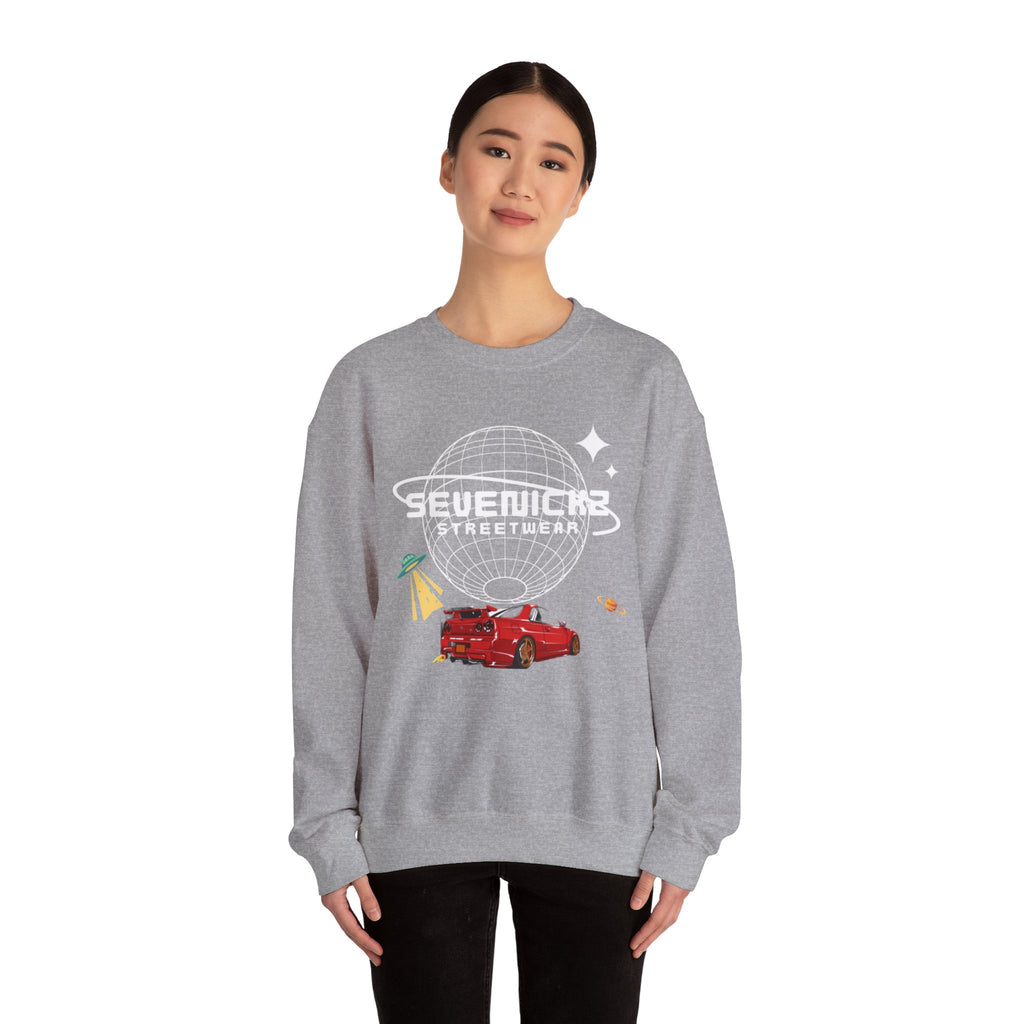 SeveNickZ Lost In the Milky way Crewneck sweatshirt (unisex)