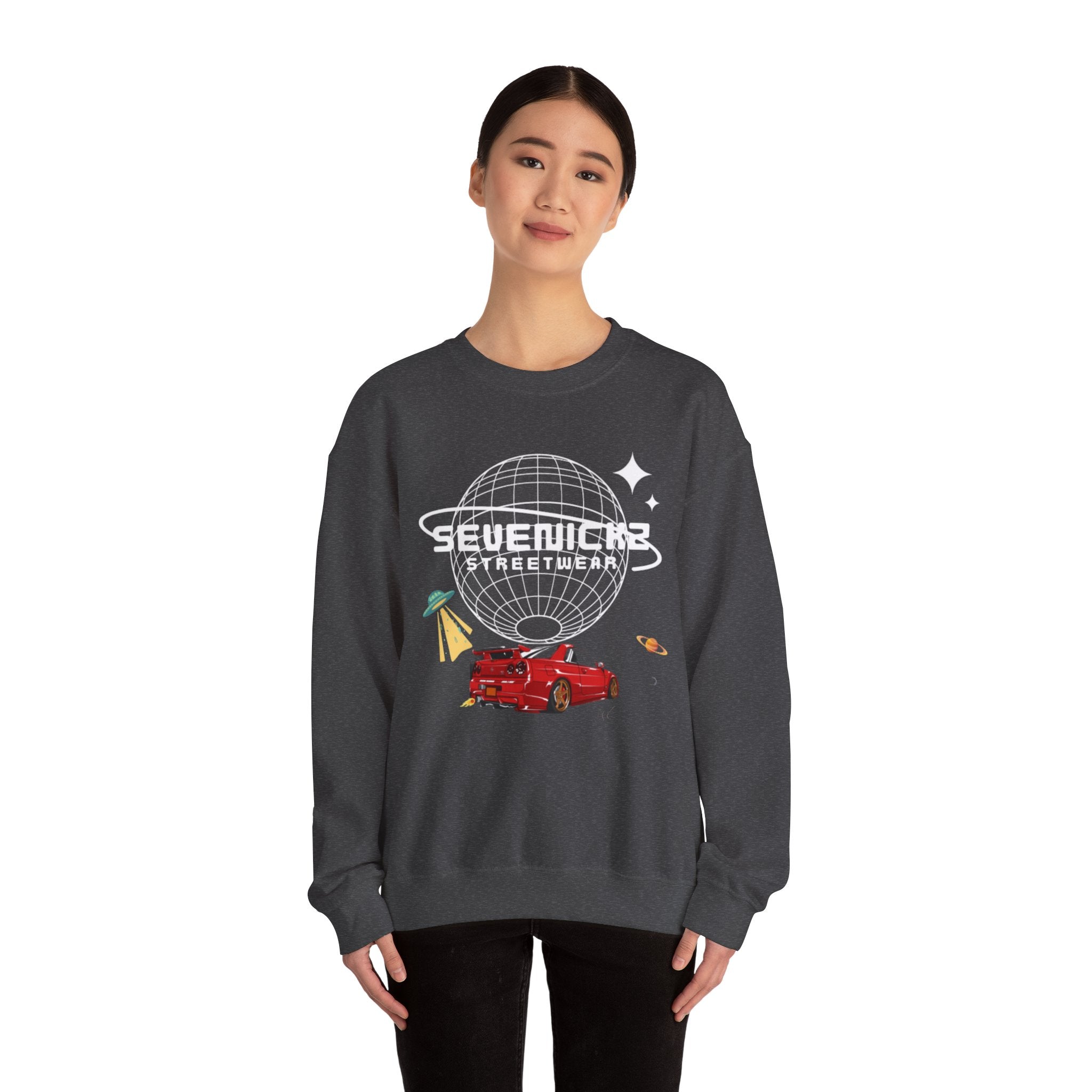SeveNickZ Lost In the Milky way Crewneck sweatshirt (unisex)